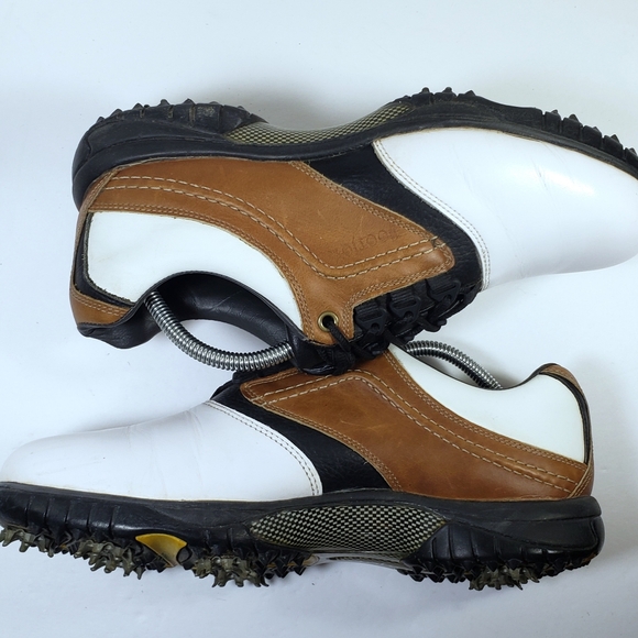 Footjoy Leather Saddle Oxford Golf Shoes